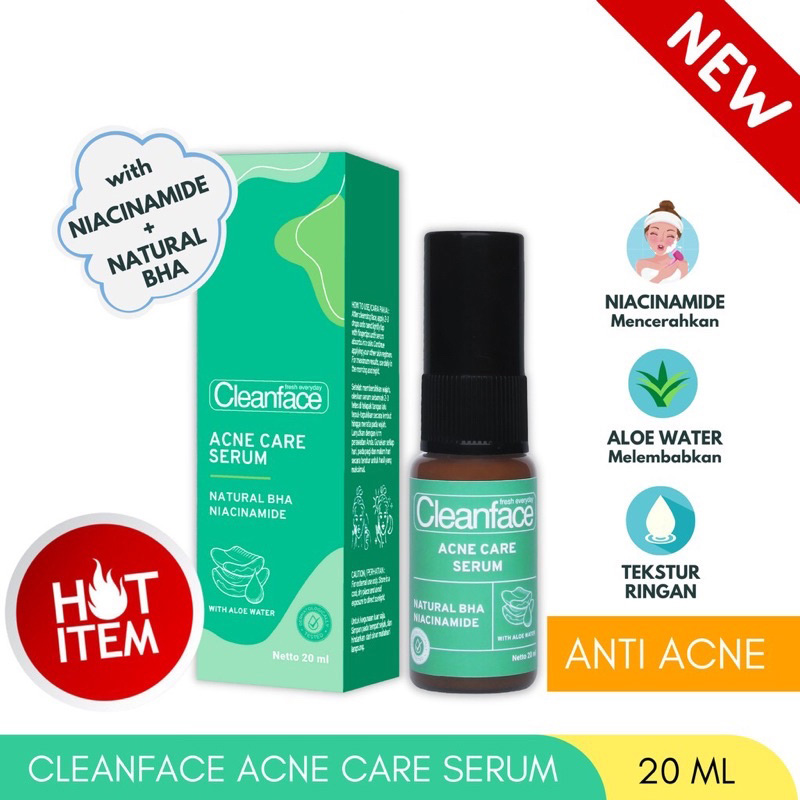 Cleanface Face Serum 20 ml | Lazada Indonesia