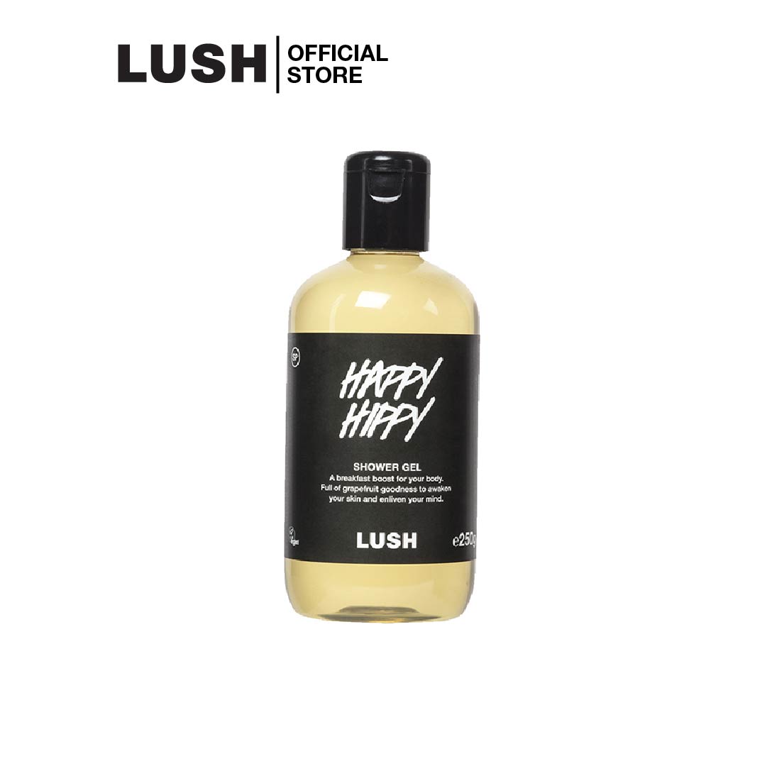 LUSH ครีมอาบน้ำ เจลอาบน้ำ HAPPY HIPPY SHOWER GEL Lazada.co.th