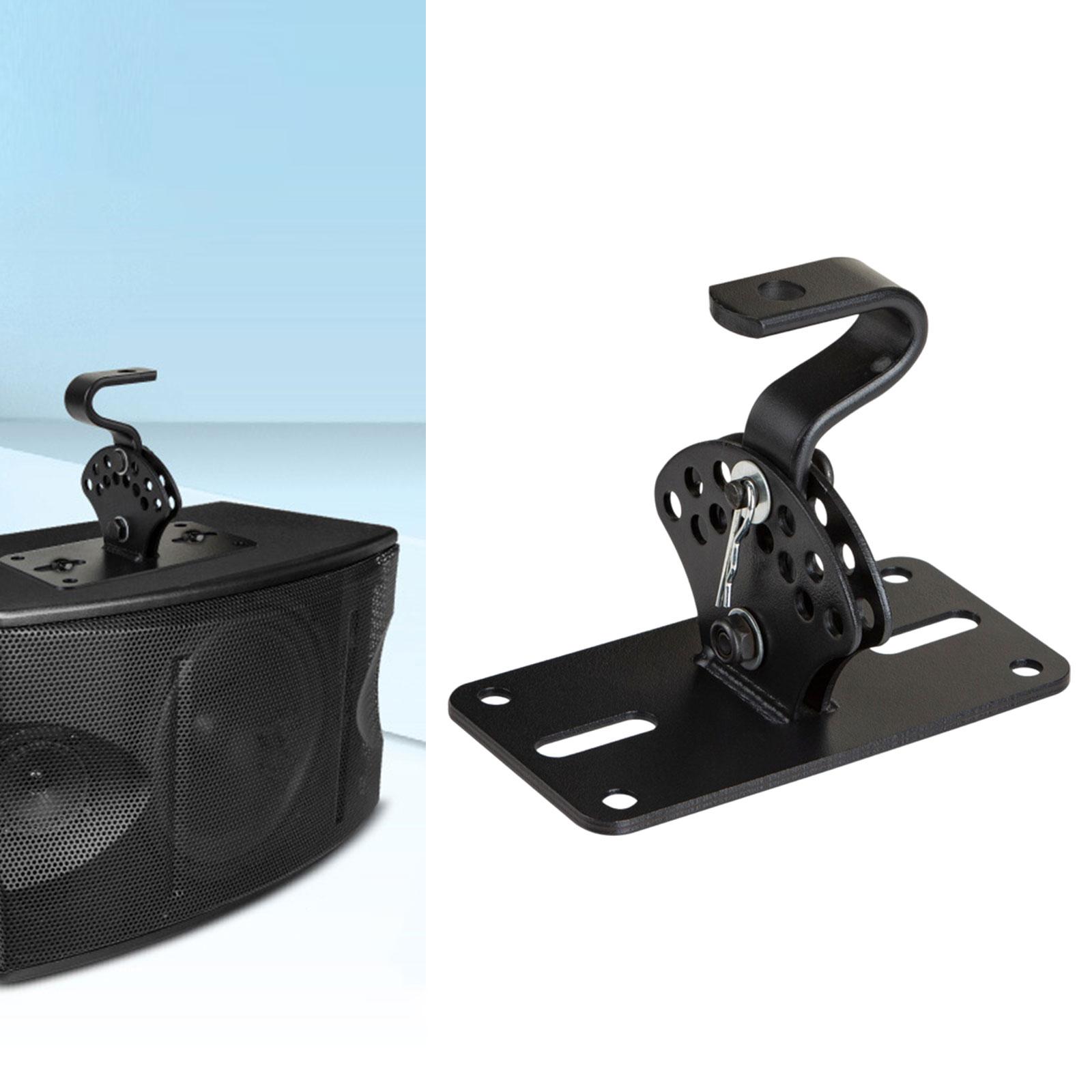 BNAUDIO Speaker Wall Mounts Black Speaker Bracket for Stage Performances KTV Rooms