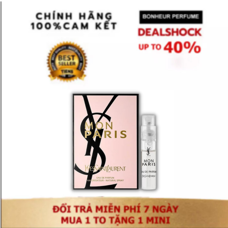 Nước hoa chiết vial YSL Mon Paris EDP 2ml [Nước hoa chính hãng]
