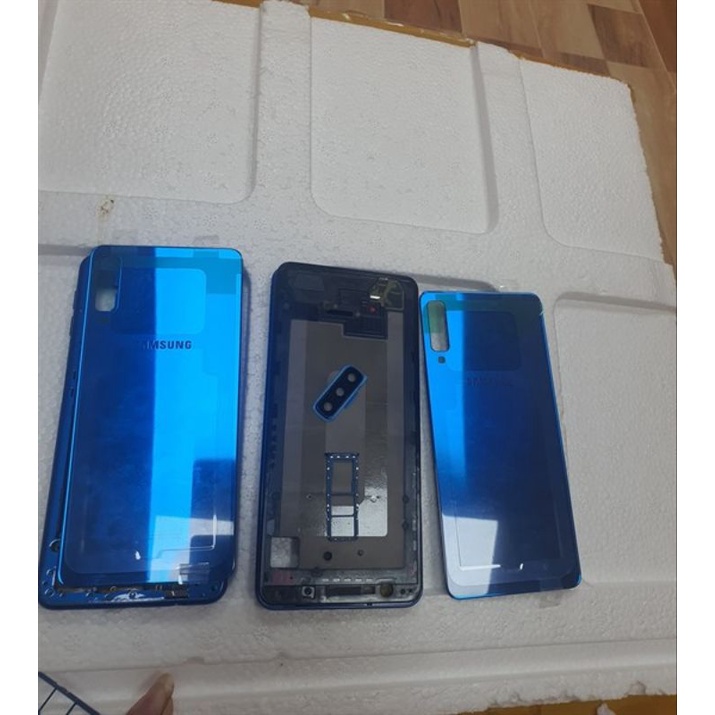 Vỏ samsung a7 2018 a750 bộ có khay sim