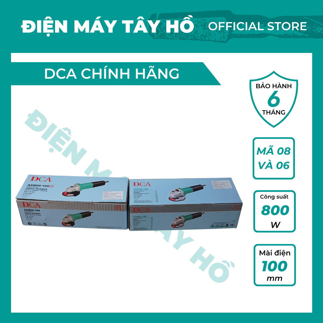 Mài điện DCA lưỡi 100mm, công suất 800W