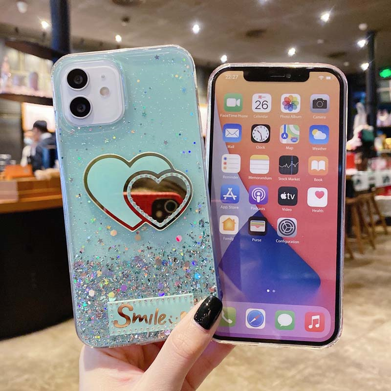 New Phone case infinix Smart 8 Pro 8 Plus 7 Cover Glitter Soft Transparent Be Love Makeup Mirror Stars Moon Back cover infinix Smart8 Plus Pro smart7 case. 