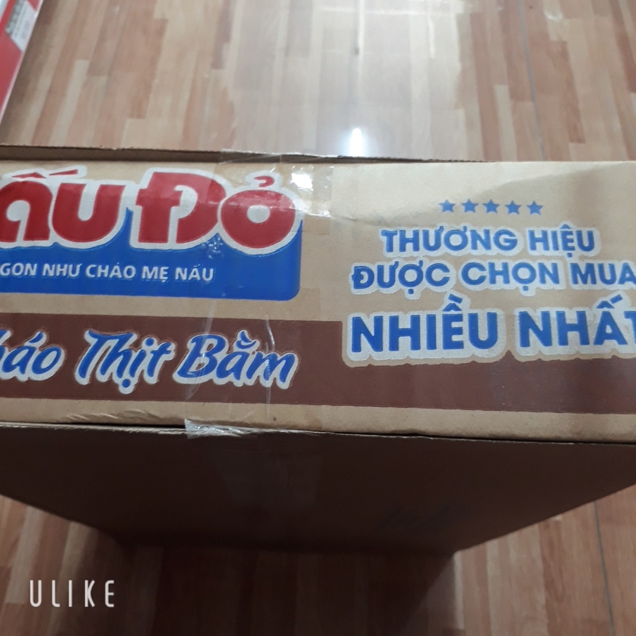 Thùng cháo gấu đỏ thịt bằm(gồm 50 gói)
