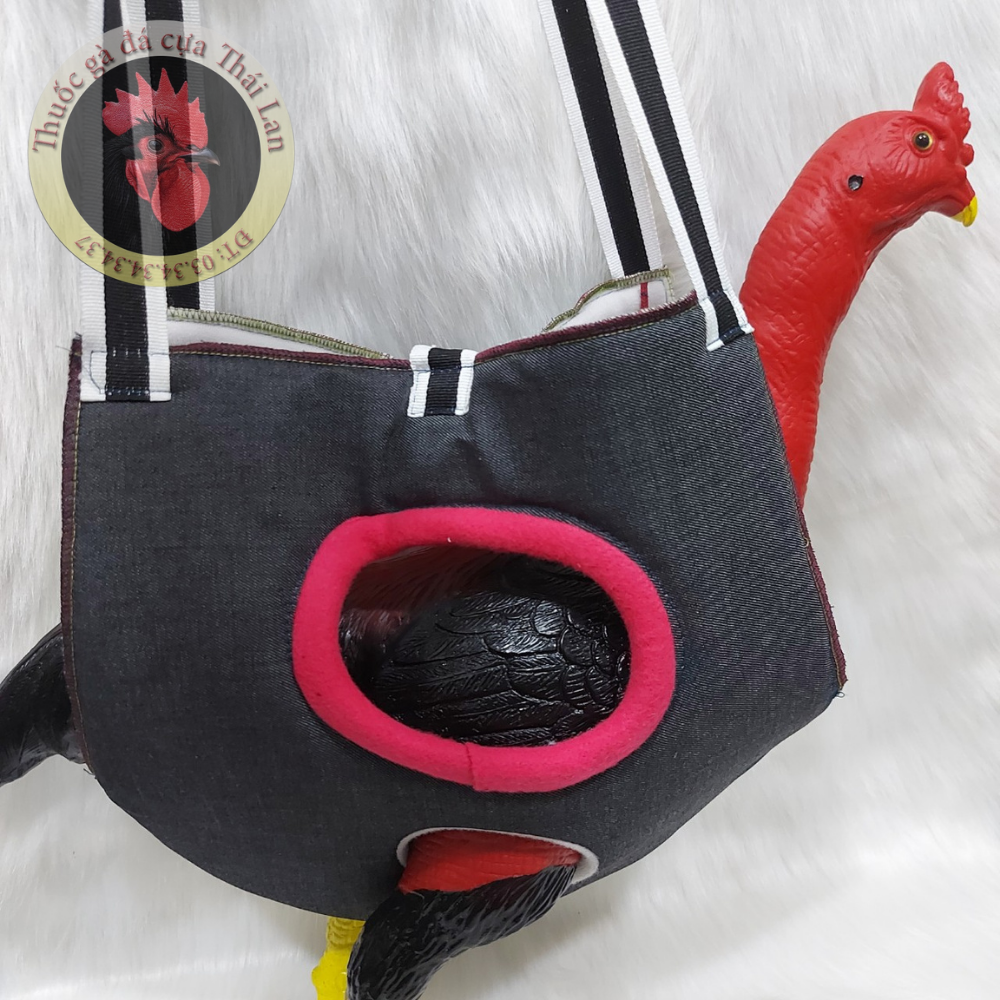 Túi xách gà có dây (dành cho gà nòi , gà chọi) (dụ cụ , phụ kiện dành cho gà đá) thuốc gà đá , thuoc ga