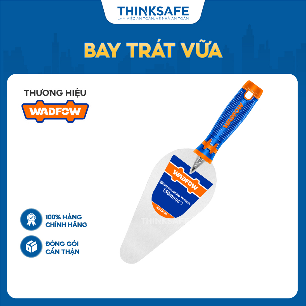 Bay trát vữa wadfow wbt8306 wbt8307 wbt8308 dài 150mm 180mm 200mm đường kính thanh nối 7.5mm tay cầm thiết kế độc đáo