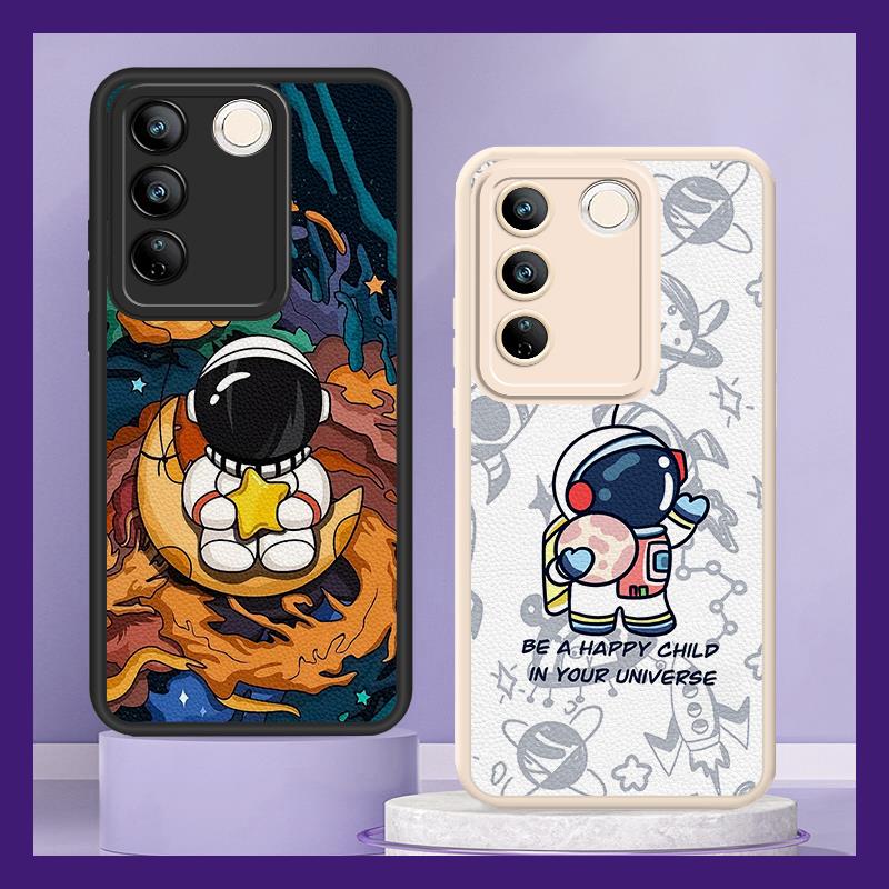 personality%20youth%20Phone%20Case%20For%20VIVO%20S16/S16%20Pro/V27/V27%20Pro%20advanced%20cute%20Anti-knock%20simple%20luxurious%20Cartoon%20texture%20-%20Image%207