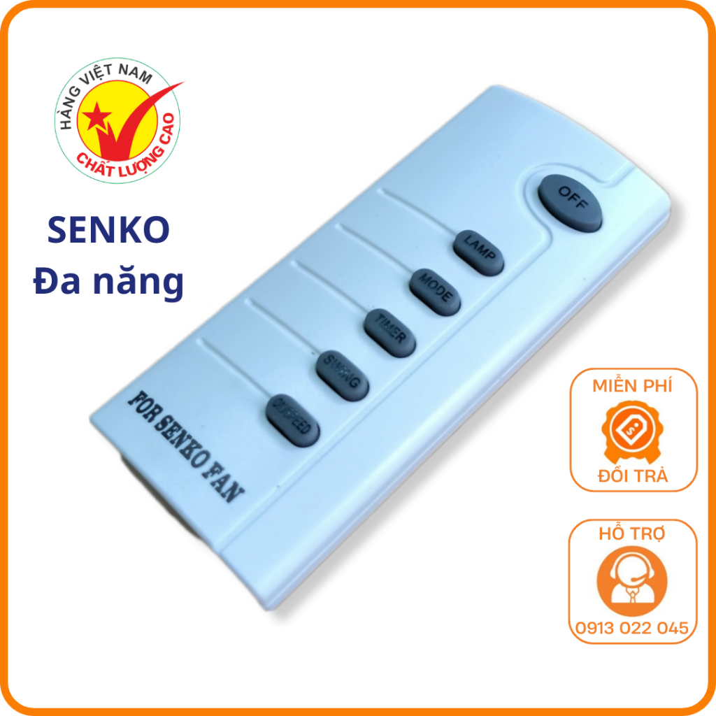 Remote quạt cây, quạt treo tường SENKO