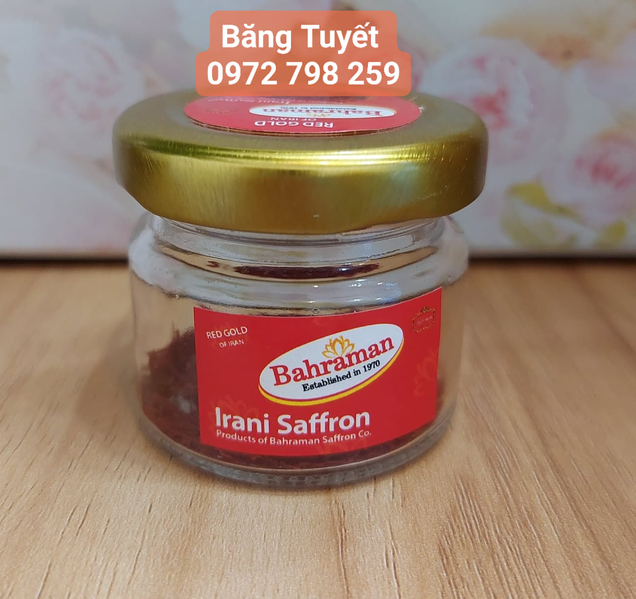 nhụy hoa nghệ tây ( SAFFRON BAHRAMAN )