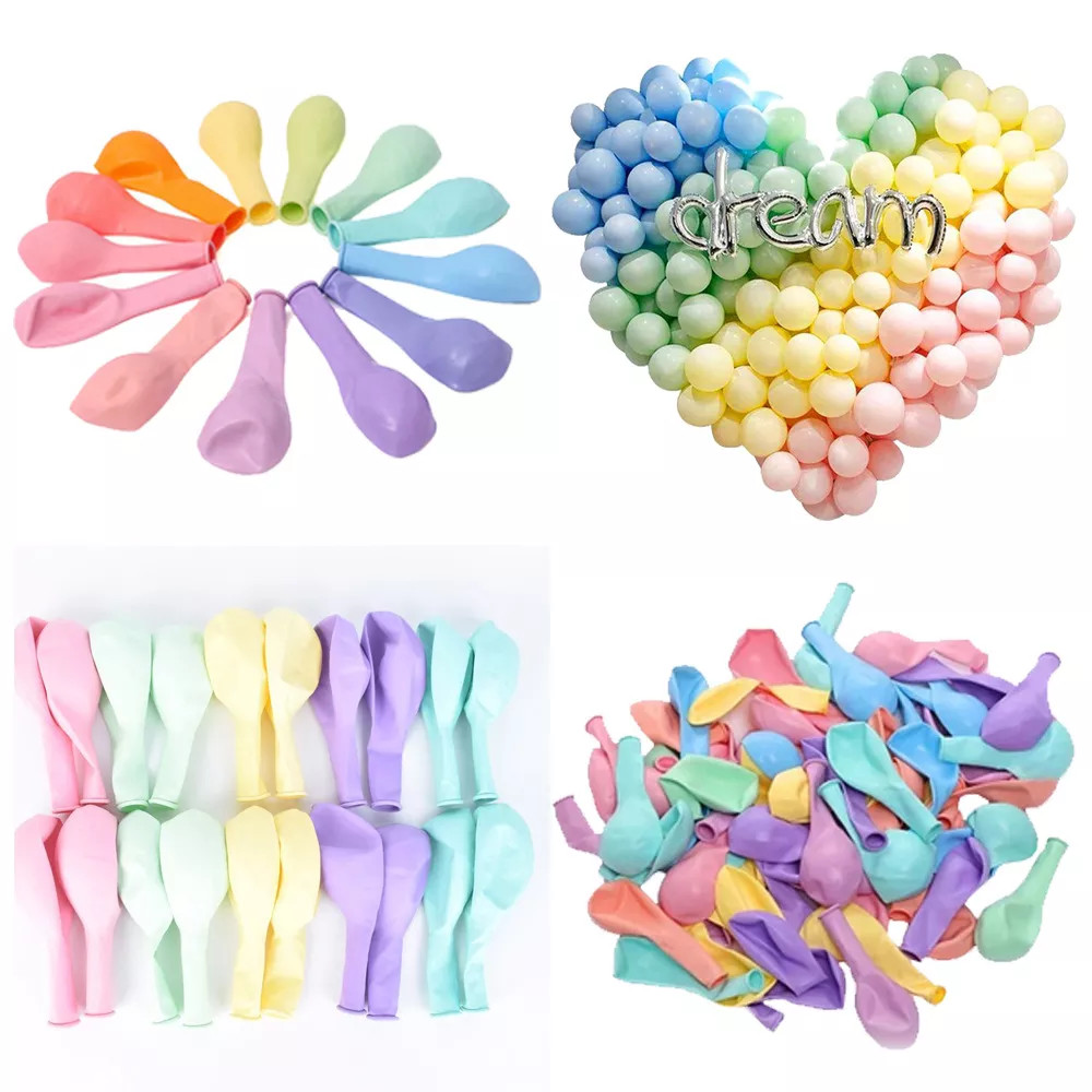 Combo 20 Bong Bóng Pastel Macaron Size 10 inch