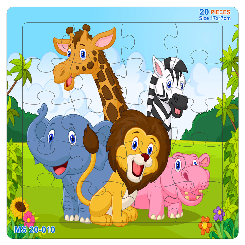 Tranh ghép hình 20 mảnh / wildlife