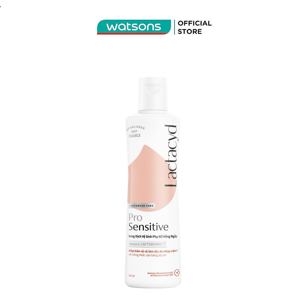 Dung Dịch Vệ Sinh Phụ Nữ Lactacyd Pro Sensitive 250ml