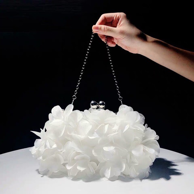 Ví dự tiệc Clutch hoa A10 có sẵn