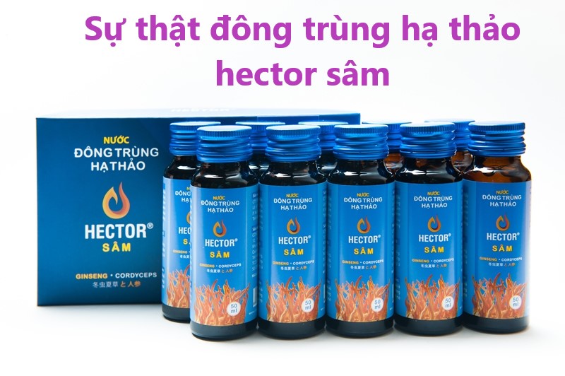 [HCM]Nước Uống Hector  (HỒNG ) Bổ Sung Collagen Cho Da Và Trẻ Hóa Da