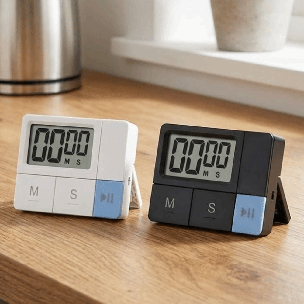 Portable Visual Display Electronic Kitchen Timer Self Discipline Silent ...