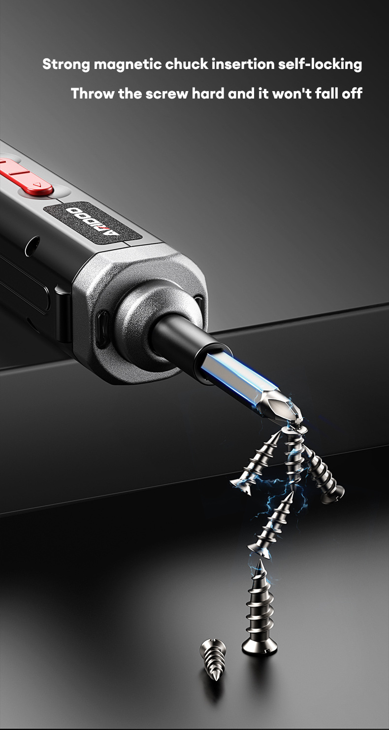 Electric screwdriver small household rechargeable mini lithium battery tool set