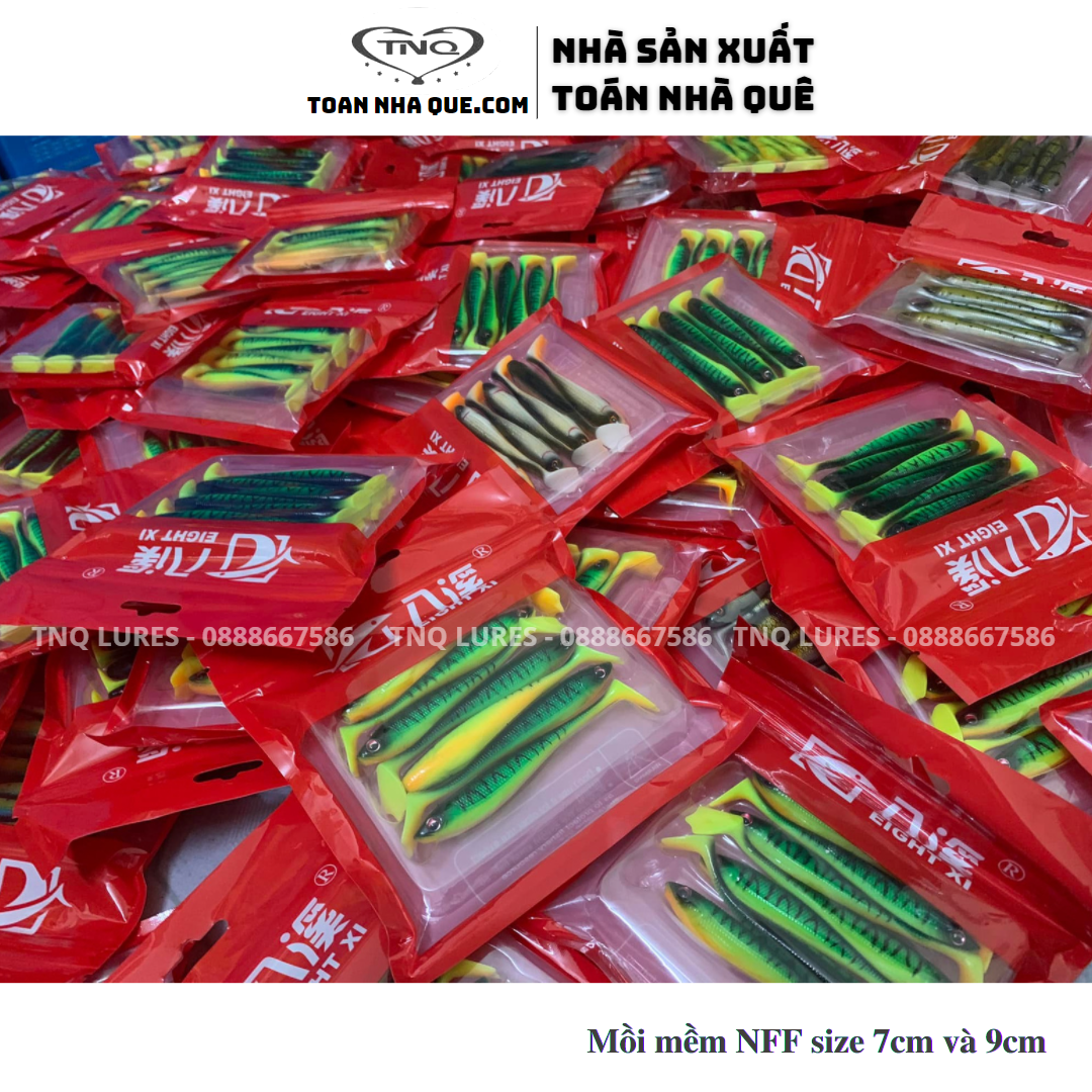 Mồi mềm NFF câu lure cá lóc - TNQ LURES