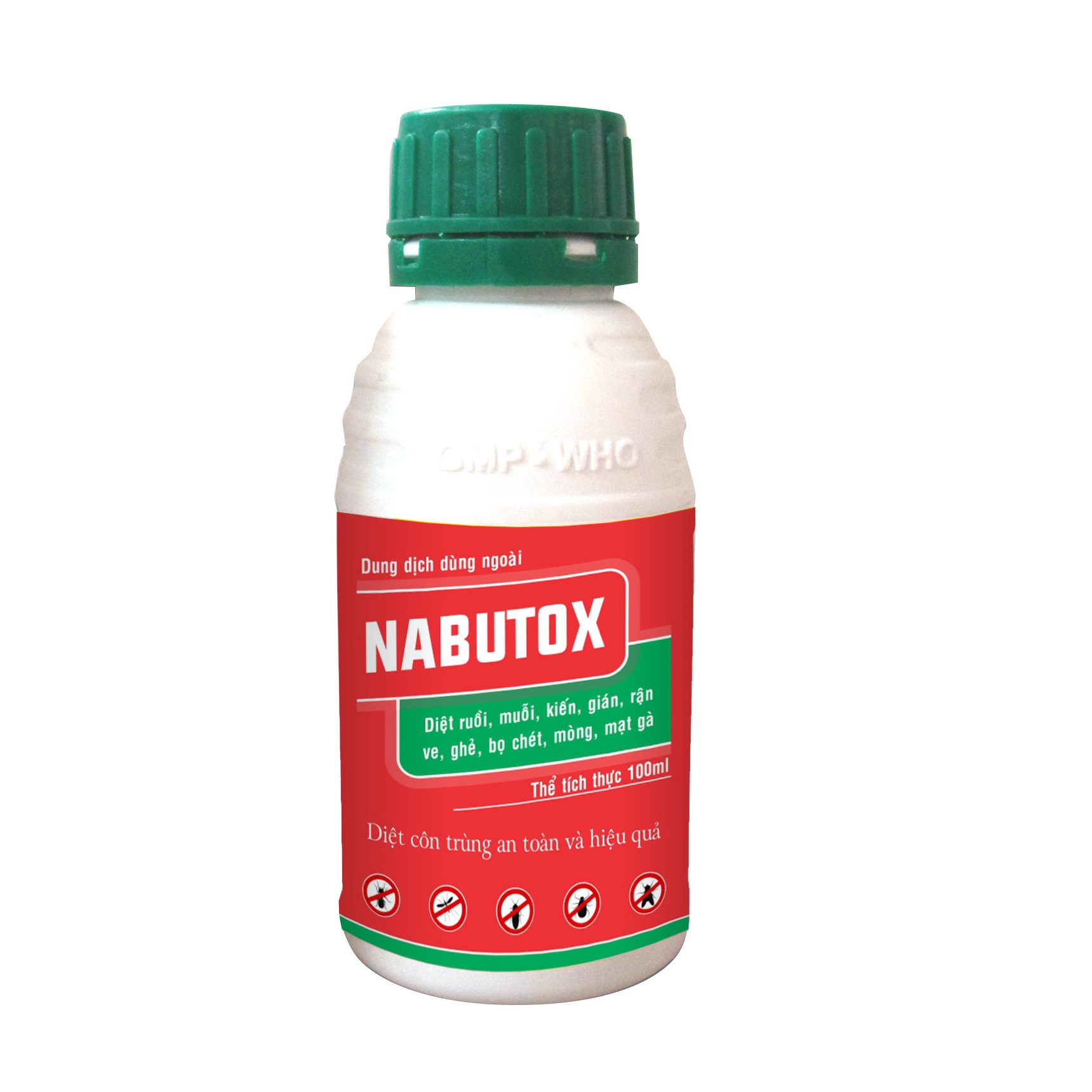 NABUTOX 100ML - Diệt ruồi, muỗi, kiến, gián, mòng, mạt gà....