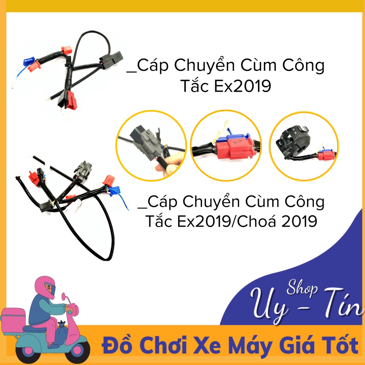 Bộ jack cắm chuyển đổi cùm công tắc ex2019 cho ex2015 seido
