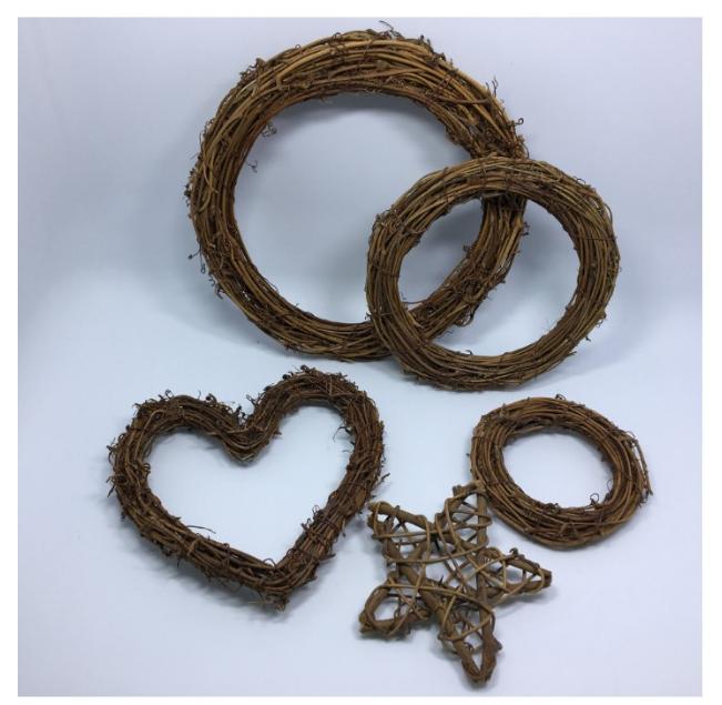 Vòng cỏ bện tròn handmade (nhiều kích thước) tự chọn GIÁ 1 CÁI