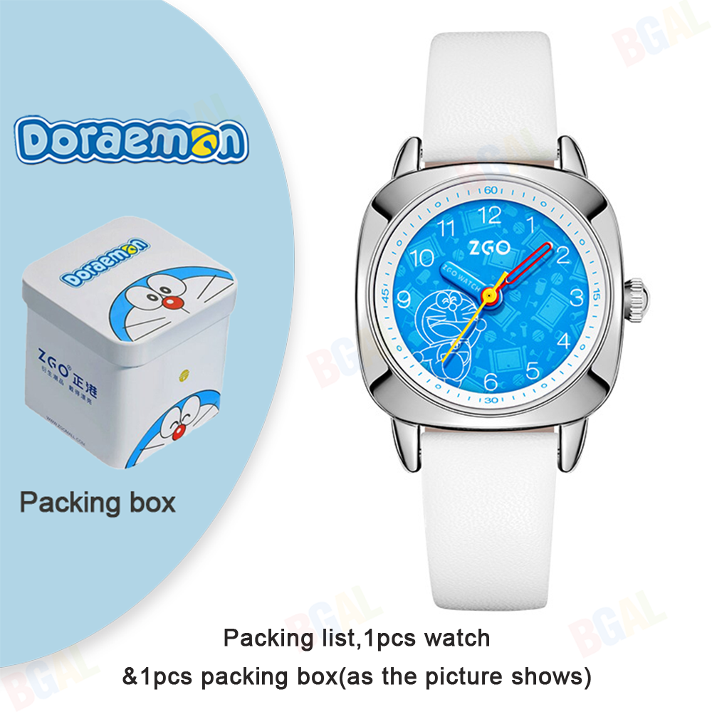 Đồng hồ doremon chính hãng 100% dành cho bé gái đồng hồ thạch anh nam chống nước chống sốc đồng hồ đeo tay dễ thương dành cho trẻ em đồng hồ quà tặng sinh nhật giáng sinh 2165