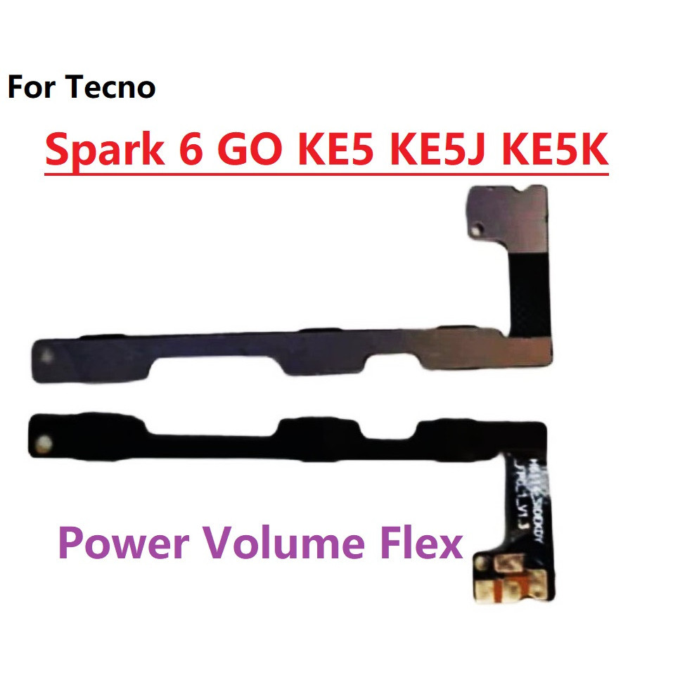 Power%20on%20/%20off%20Switch%20Button%20Volume%20Up%20Down%20Buttons%20Flex%20Cable%20Replacement%20For%20Tecno%20Spark%206%20GO%20KE5%20KE5J%20KE5K%20-%20Image%203