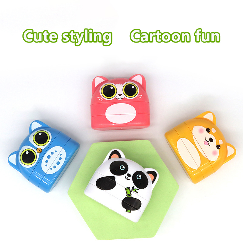 Name Stamp For Clothing Kids Waterproof (White + Black Ink) - Customized Double Sided Name Stamp - Personalised Clothing Stamps - Name Stamp For Kids. 