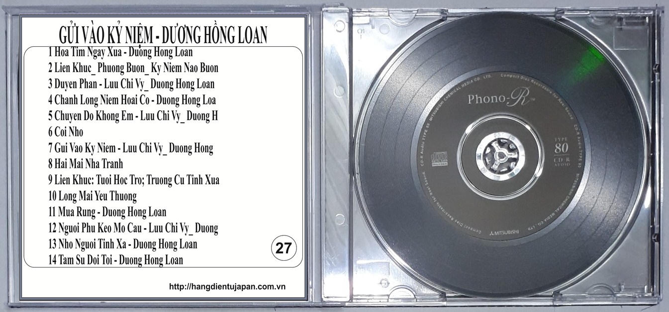 Bộ 3 Đĩa CD nhạc dương hồng loan