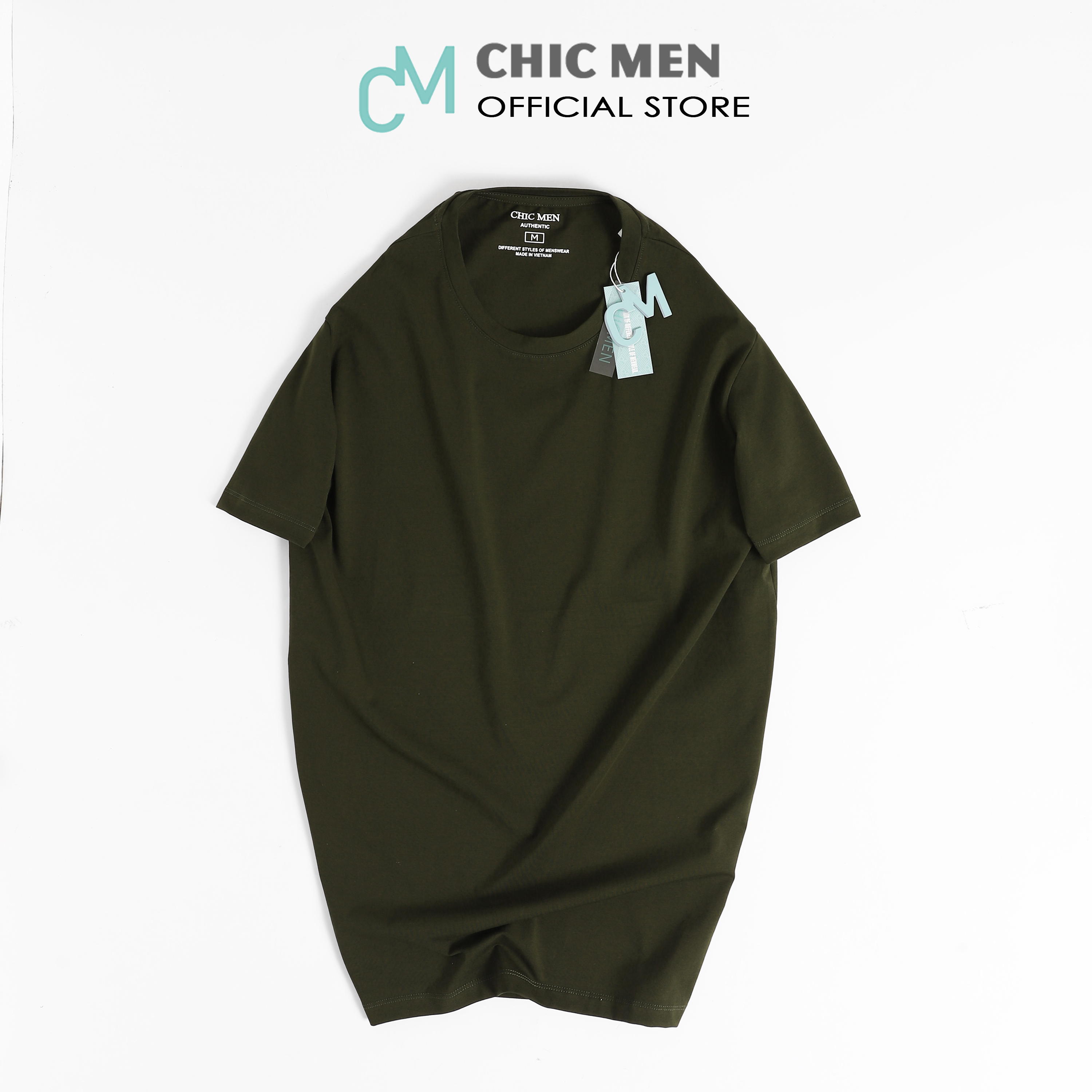 Áo Thun nam cổ tròn BASIC năng động, trẻ trung, 3 màu - CHICMEN
