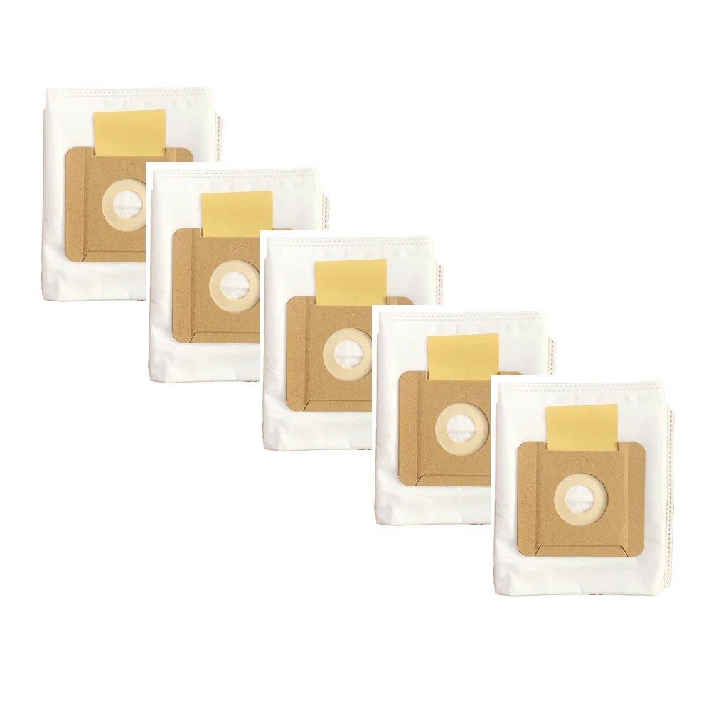 5Pcs Vacuum Cleaner Non-Woven Dust Bags For Karcher VC2 Series 2.863-236.0 Vacuum Cleaner Replacement Dust Essories