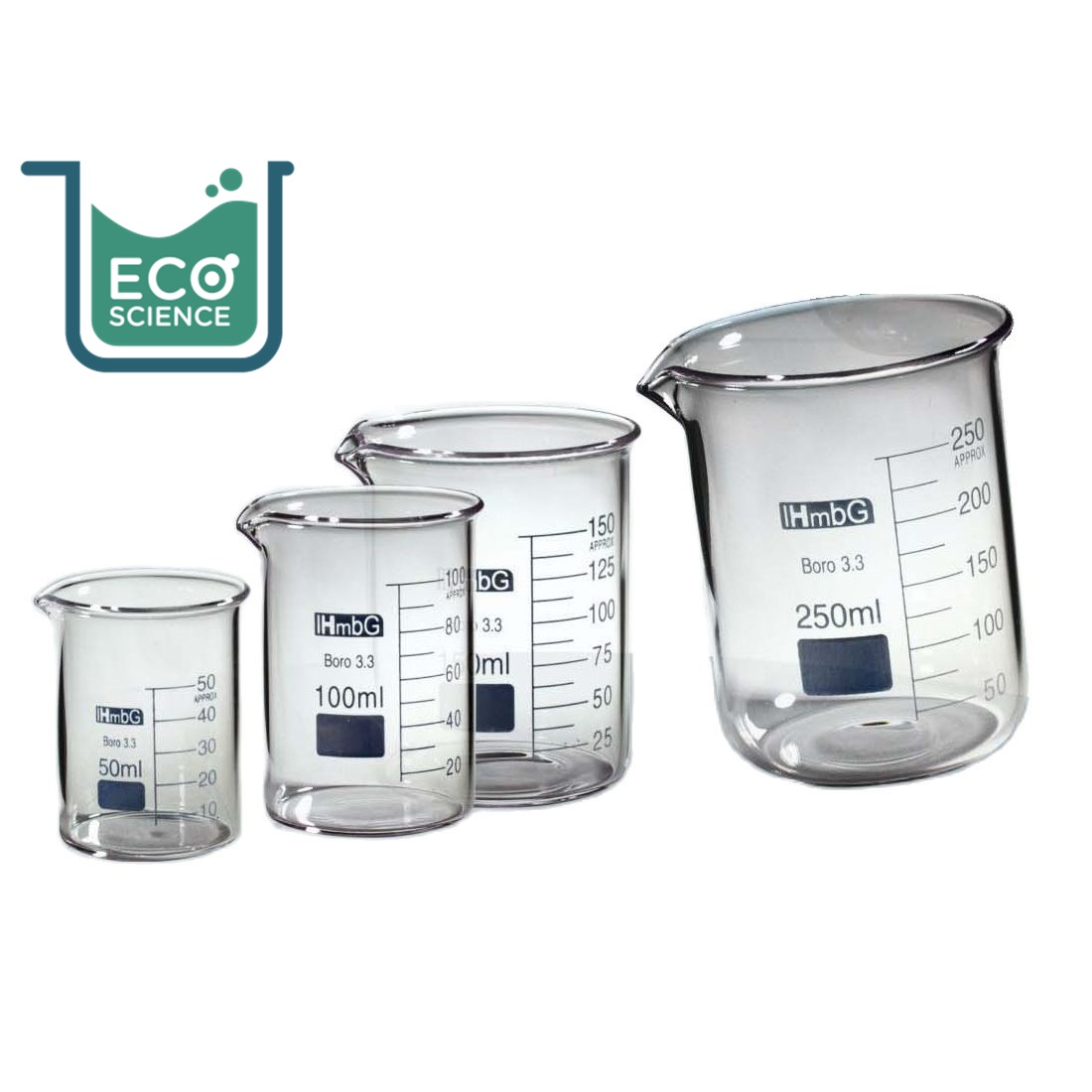 Beaker Glass Low Form Hmbg 10ml 5000ml Lazada