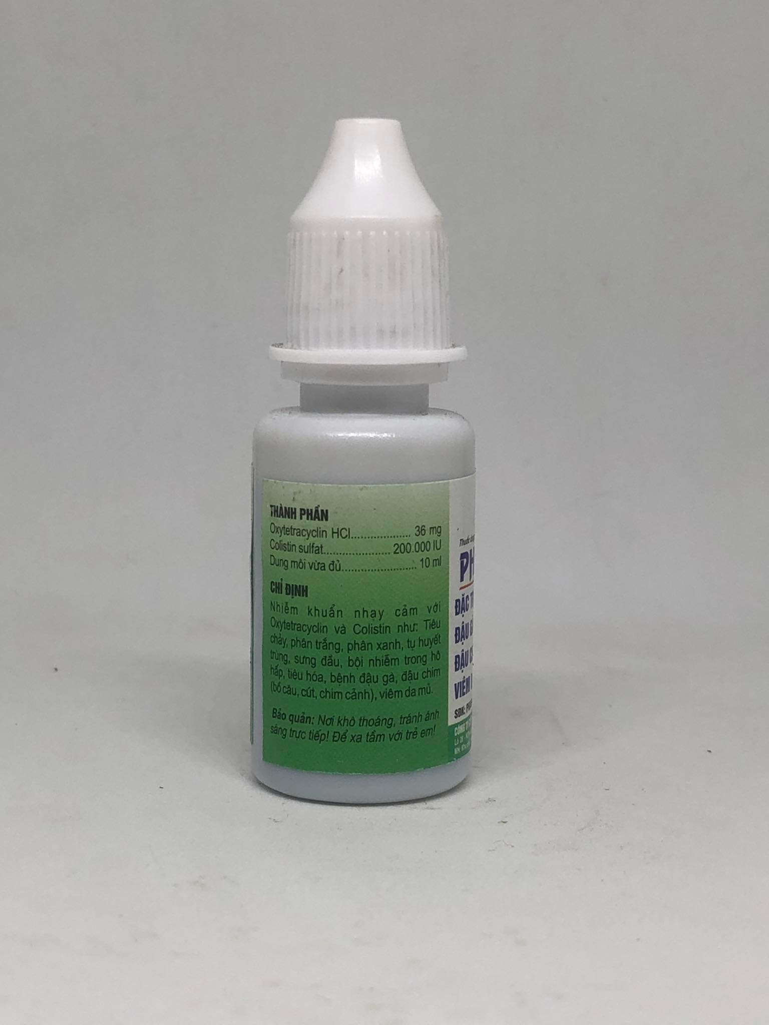 Phar Doc Đậu Gà , Chim Cảnh - Chai 10mil