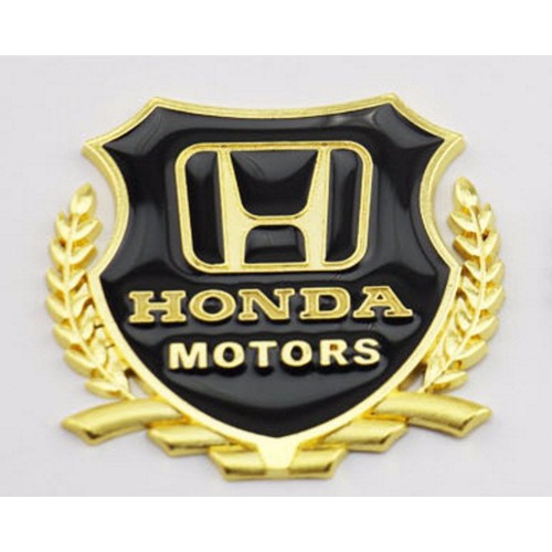 Logo Nhôm Honda Dán Xe Máy, OTO Cực Đẹp, logo honda dán mặt nạ xe máy, chữ honda trang trí oto