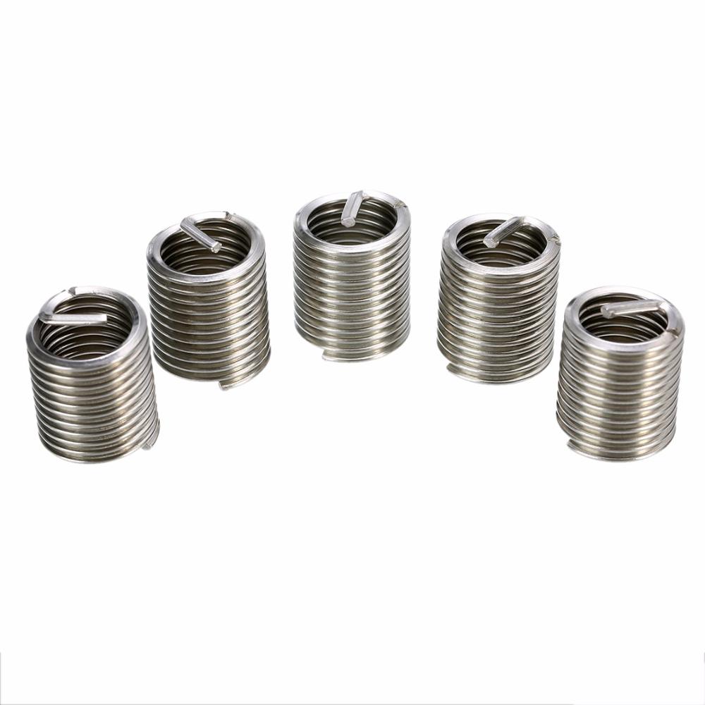50pcs M8*1.25*2D Wire Thread Helicoil Stainless Steel Easy Install ...