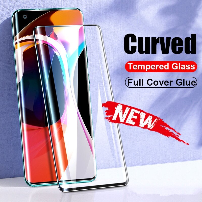 3d curved full cover tempered glass for huawei p50 pro p40 p30 mate 40 pro 30 20 nova 10 pro 9 8 screen protector film