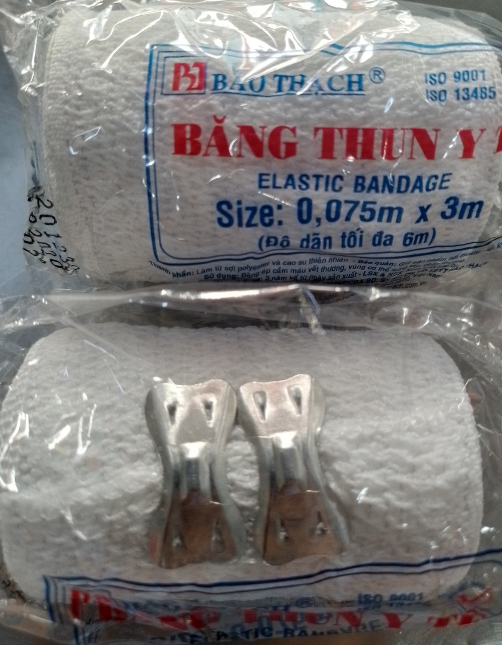 BĂNG THUN BẢO THẠCH - 1 MÓC, 2 MÓC, 3 MÓC