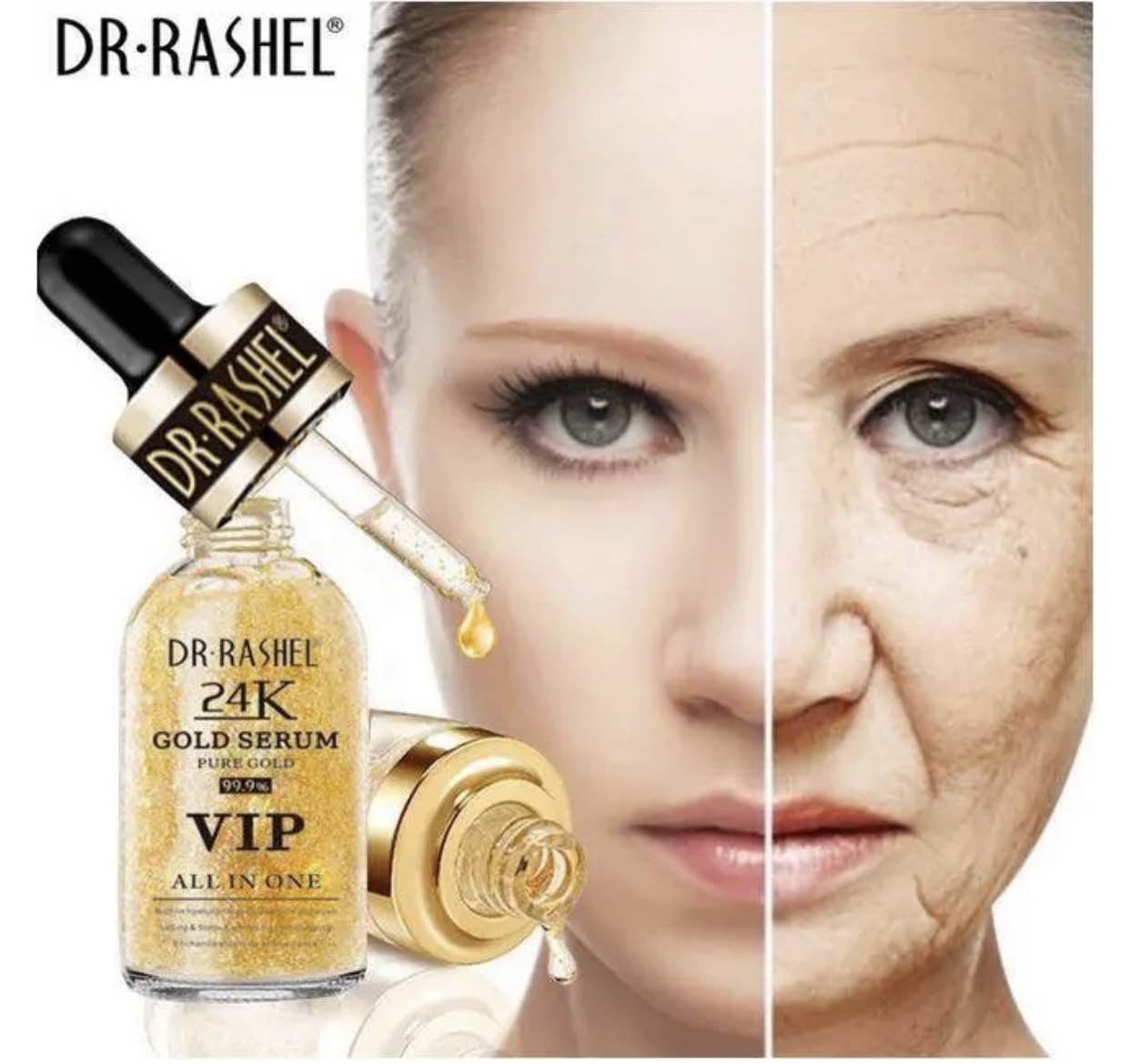 Dr Rashel 24k Pure Gold  VIP All in one Serum. 