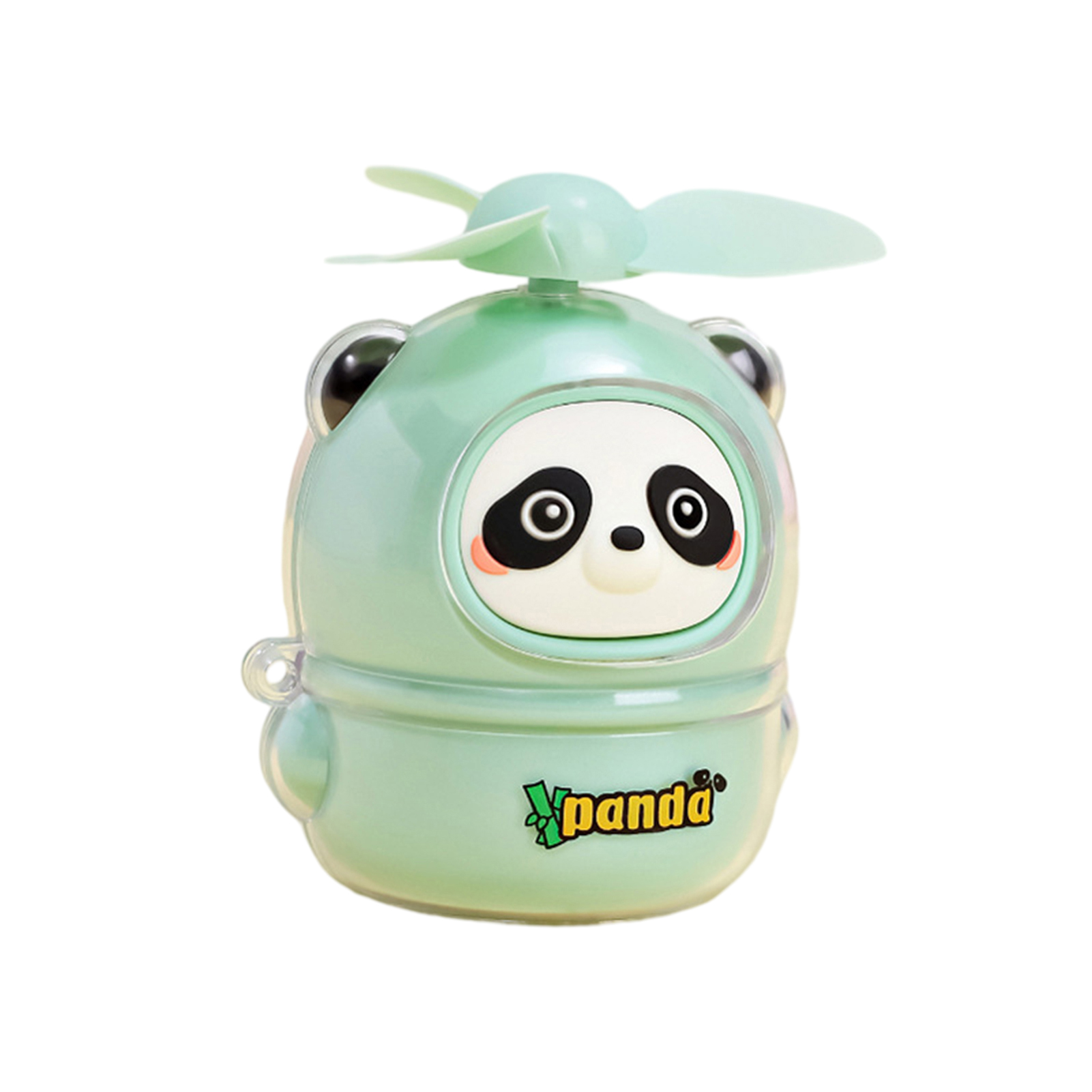 Qinzhai® Portable Fan Camping Fan Ultra-quiet Cartoon Panda Handheld Fan Portable Personal Air Conditioner for A Cool Breeze Anywhere Ideal for Buyers.