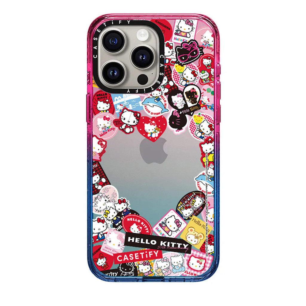 CASETiFY Hello Kitty 50th Anniversary - Sticker Frame Case