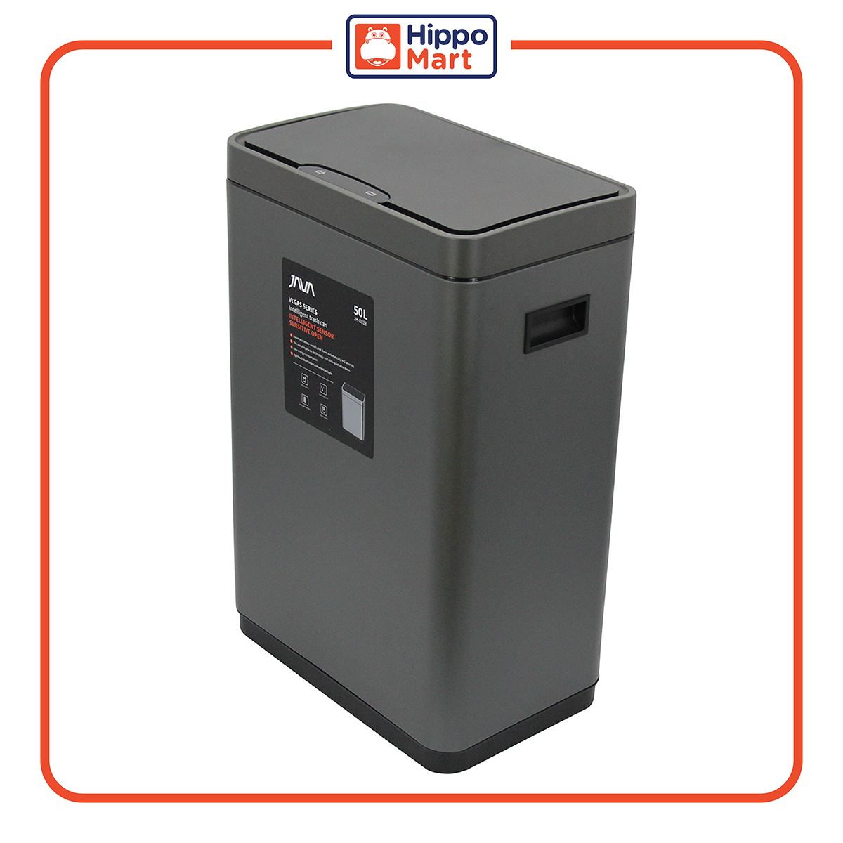 JAVA VEGAS, JH8828, 30L, 50L, Sensor Bin, Trash Bin Lazada Singapore
