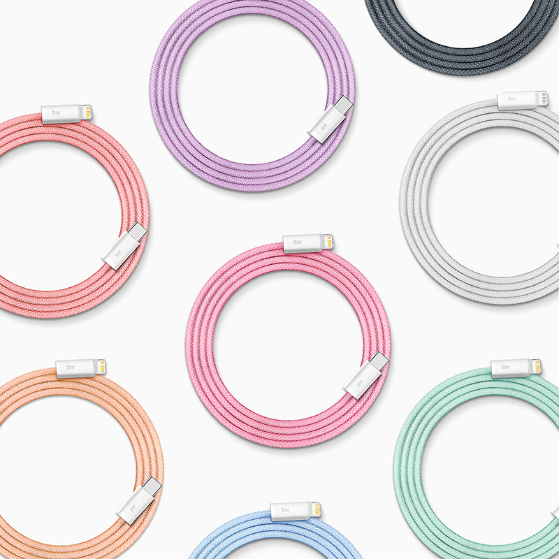 Baseus Cáp USB C PD 20W Cho iPhone 14 13 Pro Max Cáp USB C Sạc Nhanh Cho iPhone 12 Mini Pro Max Cáp USB Type C Dữ Liệu