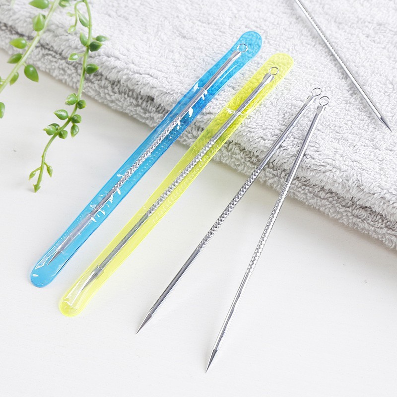 Combo 3 cây nặn mụn 2 đầu inox không gỉ