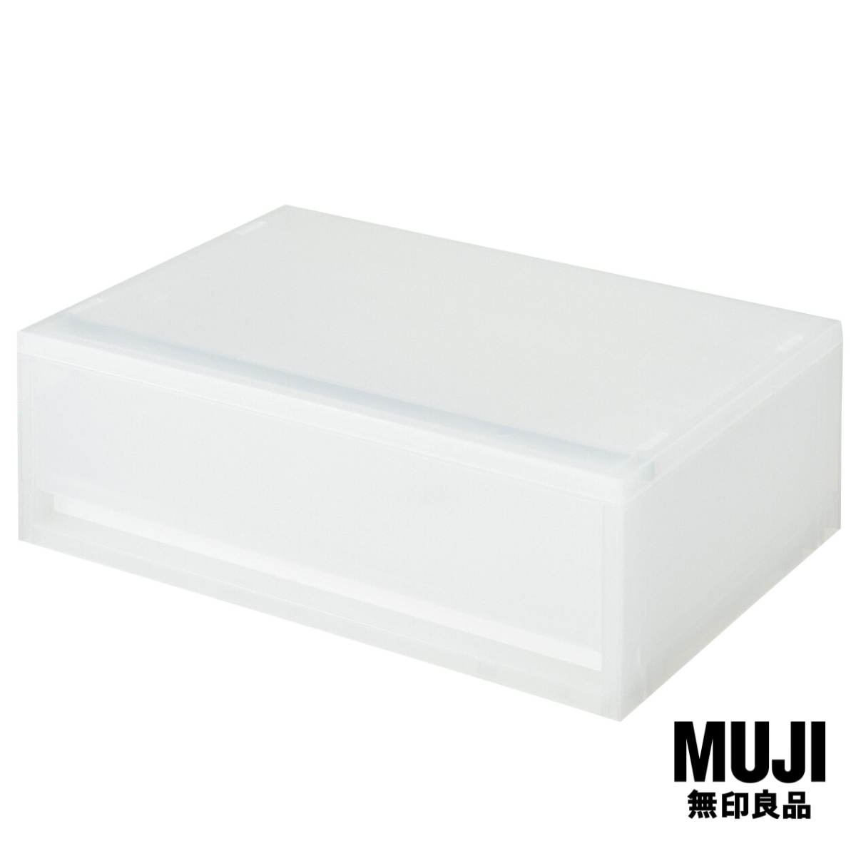 มูจิ กล่องเก็บของโพลีโพรพิลีน MUJI PP Storage Box / Wide / Shallow