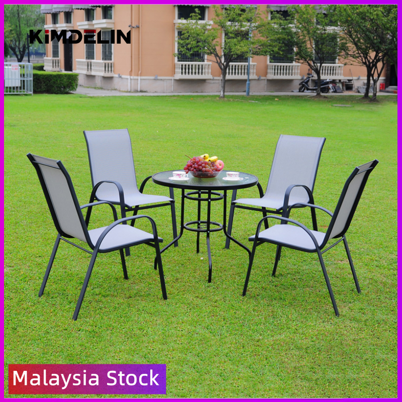 EHOME Outdoor Furniture Outdoor Chairs Indoor Balcony Luxury Mesh