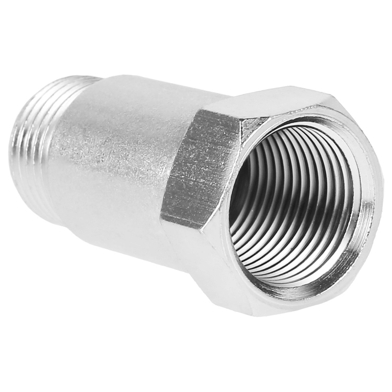 O2 Sensor Adapter 2pcs Oxygen Sensor Adapter Universal Car O2 Sensor Extension Adapter 45mm M18x1.5 Oxygen Sensor Spacer