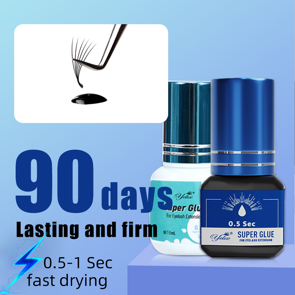 Jiufeng%20Fashion%20%20Yelix%20Eyelash%20Extension%20Glue%200.5-1%20Sec%20Fast%20Dry%20Individual%20Lashes%20Glue%20Sensitive%20Eye%20Black/Clear%20Eyelash%20Glue%20Lash%20Extension%20-%20Image%202