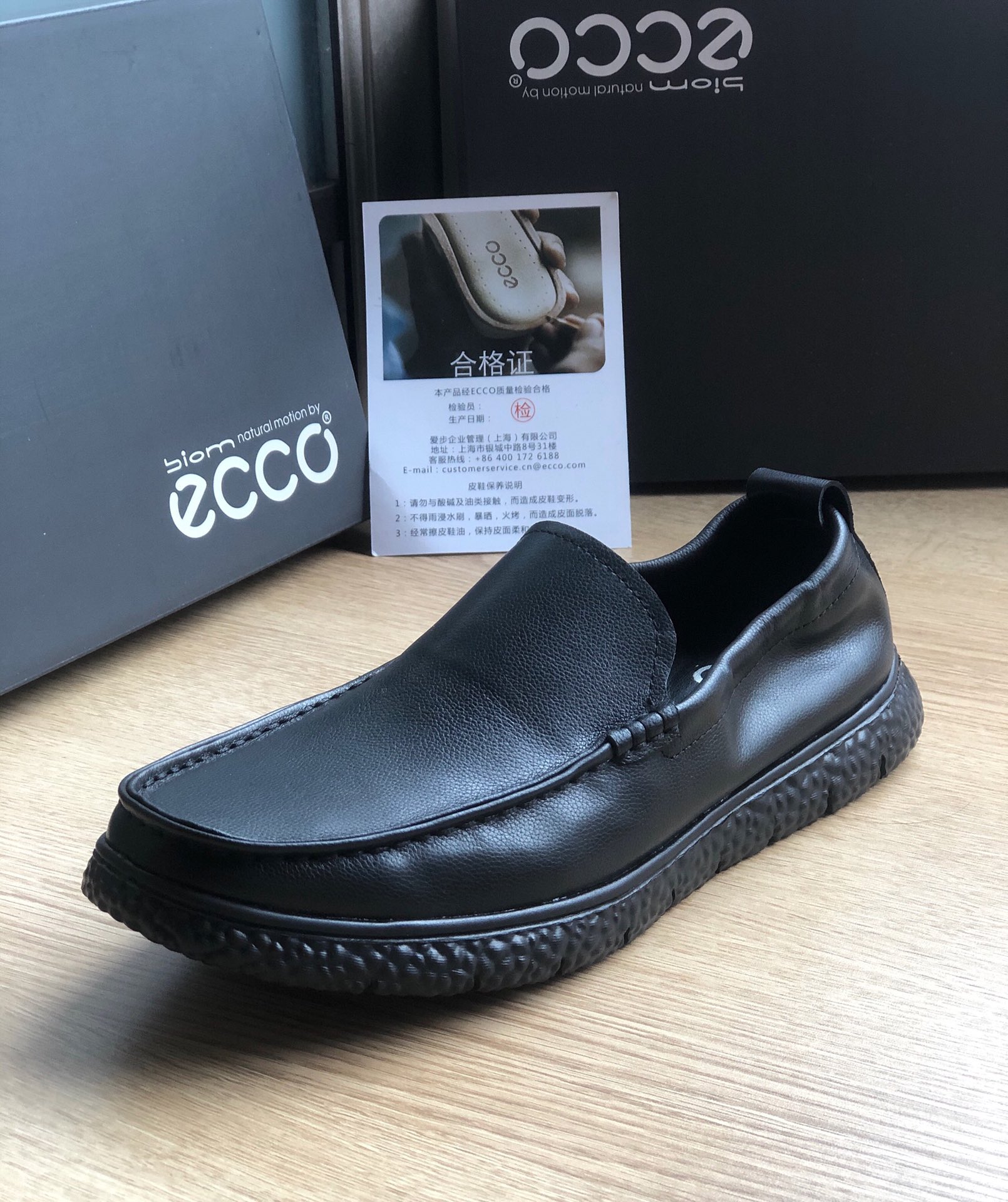 Original Ecco Men Casual shoes Outdoor Work shoes Sports running shoes  sneakers Waterproof Shoes AY41329