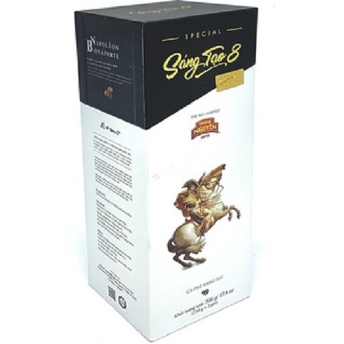 Trung Nguyen Legend Roasted and Ground Coffee for Filter Brewing - Creative 8 - Box of 500Gr