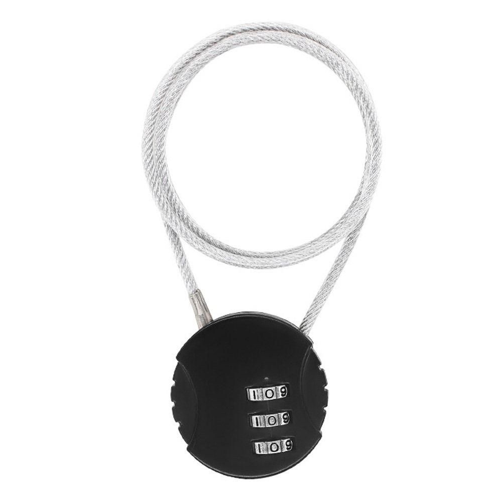 PUPU New Extended Wire Rope Antitheft Password Digit Padlock Code