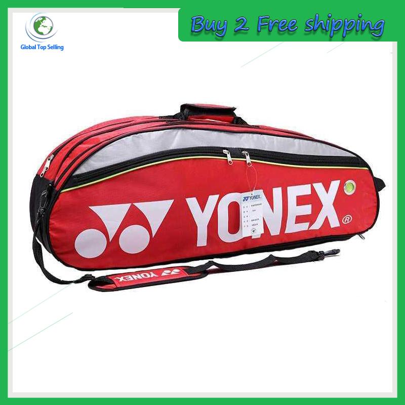 Yonex 3D Badminton Tournament Bag (Black Gold) MSQ13MS3 with LCW Signature  - Badminton Direct Store